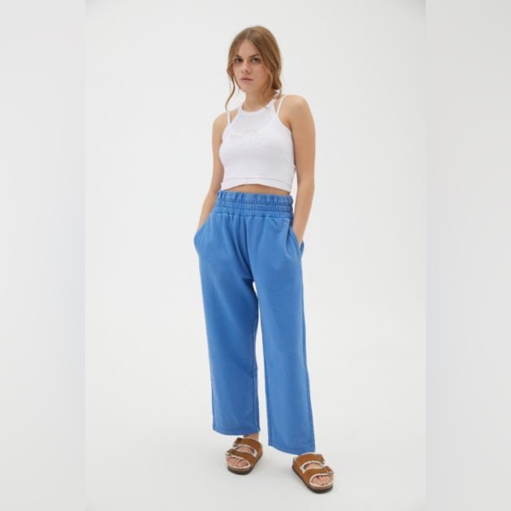 Blue urban out from under sweatpants